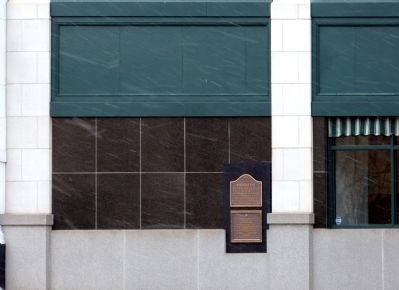 Washington Hall Marker. Click for full size. Washington Hall Marker image. Click for full size.