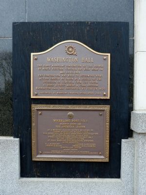 Wheeling Post No. 1 Marker. Click for full size. Wheeling Post No. 1 Marker image. Click for full size.