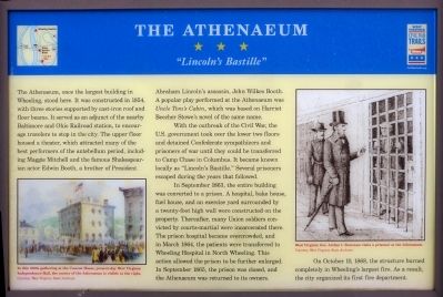 The Athenaeum Marker image. Click for full size.