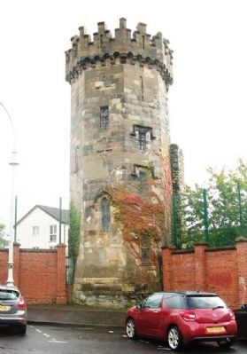 Former Bishop Street Jail Tower image. Click for full size.