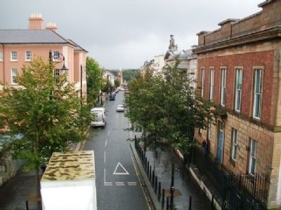 Bishop Street Within from atop Bishop's Gate. Click for full size. Bishop Street Within from atop Bishop's Gate image. Click for full size.