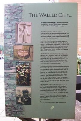 The Walled City Marker. Click for full size. The Walled City Marker image. Click for full size.