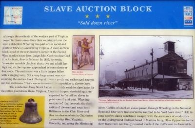 Slave Auction Block Marker image. Click for full size.