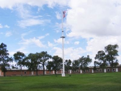 Fort Garland Parade Ground and Surrounding Buildings image. Click for full size.