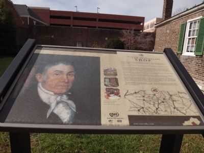 Dr. Ephraim McDowell House Marker. Click for full size. Dr. Ephraim McDowell House Marker image. Click for full size.
