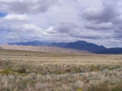 Sangre de Cristo Mountains. Click for full size. Sangre de Cristo Mountains image. Click for full size.