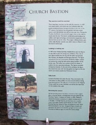 Church Bastion Marker. Click for full size. Church Bastion Marker image. Click for full size.