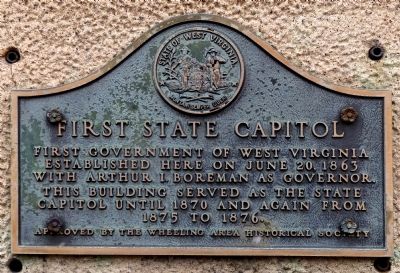 First State Capitol Marker. Click for full size. First State Capitol Marker image. Click for full size.