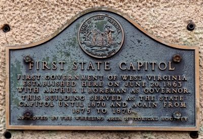 First State Capitol Marker image. Click for full size.
