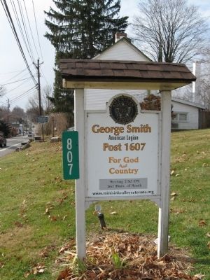 George Smith American Legion Post 1607. Click for full size. George Smith American Legion Post 1607 image. Click for full size.