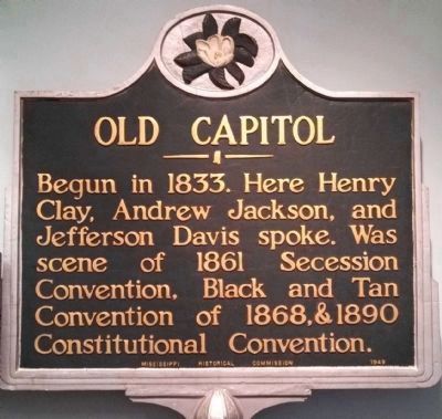 Old Capitol Marker. Click for full size. Old Capitol Marker image. Click for full size.