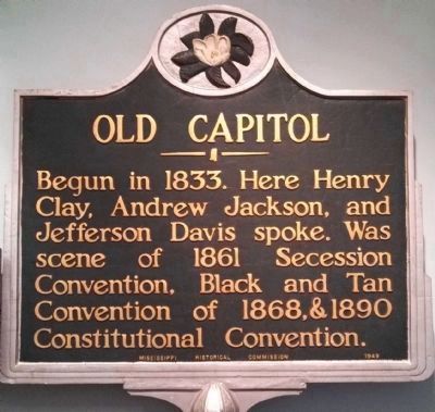 Old Capitol Marker image. Click for full size.