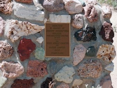 3rd Walker's Pass Marker, Since Replaced. Click for full size. 3rd Walker's Pass Marker, Since Replaced image. Click for full size.