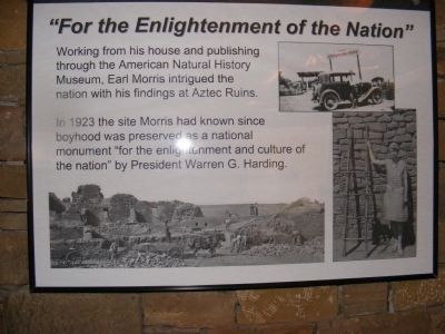"For the Enlightenment of the Nation" Marker. Click for full size. "For the Enlightenment of the Nation" Marker image. Click for full size.
