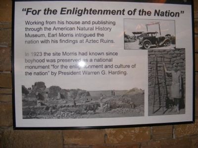 "For the Enlightenment of the Nation" Marker image. Click for full size.
