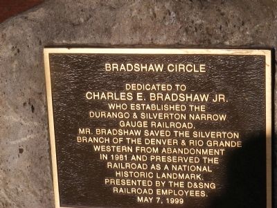 Bradshaw Circle Marker image. Click for full size.