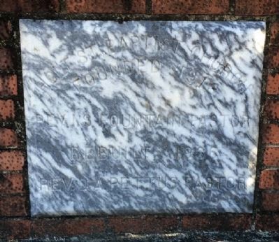 Holt Street Baptist Church Cornerstone. Click for full size. Holt Street Baptist Church Cornerstone image. Click for full size.