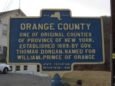 Orange County Marker image. Click for full size.
