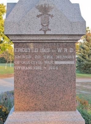 Civil War Monument. Click for full size. Civil War Monument image. Click for full size.