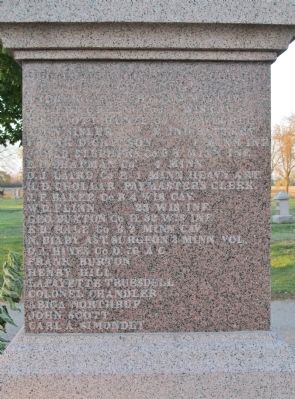 Civil War Monument. Click for full size. Civil War Monument image. Click for full size.