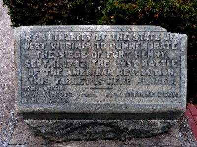 The Siege of Fort Henry Marker. Click for full size. The Siege of Fort Henry Marker image. Click for full size.