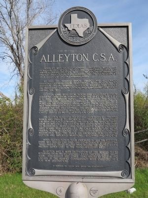 Alleyton C.S.A. Marker image. Click for full size.