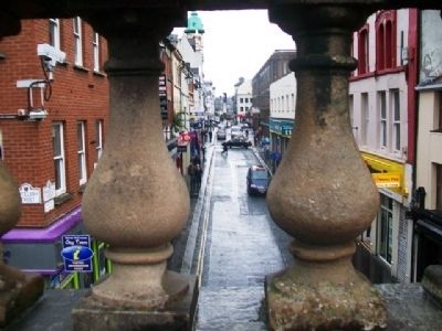 Ferryquay Street From Atop Ferryquay Gate. Click for full size. Ferryquay Street From Atop Ferryquay Gate image. Click for full size.