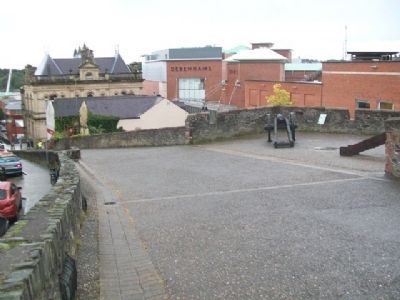 Newgate Bastion and Marker. Click for full size. Newgate Bastion and Marker image. Click for full size.