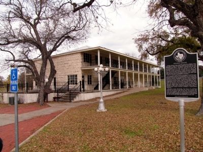 Hostess House and Historical Marker image. Click for full size.