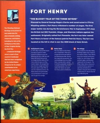 Fort Henry Marker. Click for full size. Fort Henry Marker image. Click for full size.