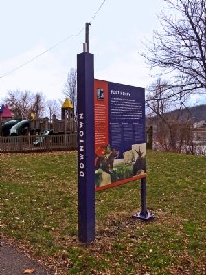 Fort Henry Marker. Click for full size. Fort Henry Marker image. Click for full size.