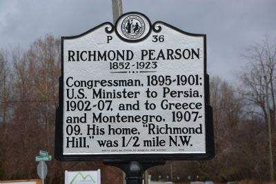 Richmond Pearson Marker image. Click for full size.