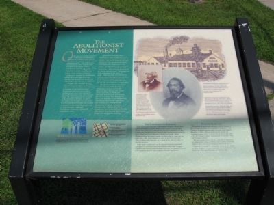 The Abolitionist Movement Marker. Click for full size. The Abolitionist Movement Marker image. Click for full size.