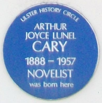 Arthur Joyce Lunel Cary Marker image. Click for full size.