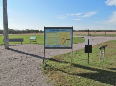A Minority in Their Homeland / U.S.-Dakota Conflict Marker. Click for full size. A Minority in Their Homeland / U.S.-Dakota Conflict Marker image. Click for full size.