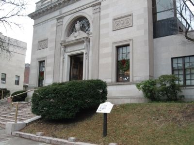 Savings Bank of Danbury at Bankers’ Row Marker. Click for full size. Savings Bank of Danbury at Bankers’ Row Marker image. Click for full size.