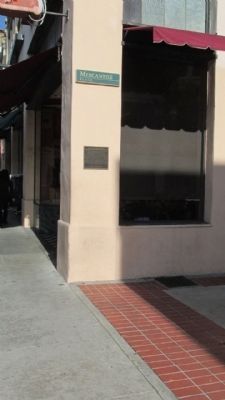 Mercantile Place Marker. Click for full size. Mercantile Place Marker image. Click for full size.