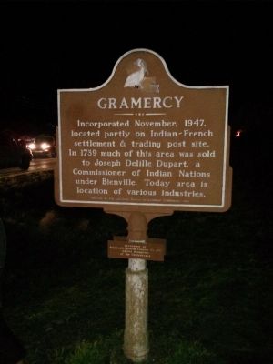 Gramercy Marker. Click for full size. Gramercy Marker image. Click for full size.