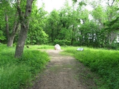 The Treaty of Traverse des Sioux Site image. Click for full size.