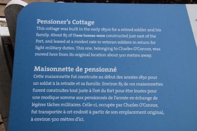 Pensioner's Cottage Marker image. Click for full size.