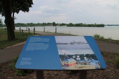 Detroit River Heritage Marker image. Click for full size.