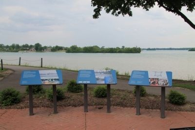 Detroit River Heritage Marker image. Click for full size.