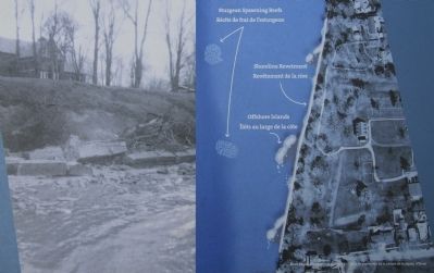 Shoreline Breakwall Marker. Click for full size. Shoreline Breakwall Marker image. Click for full size.