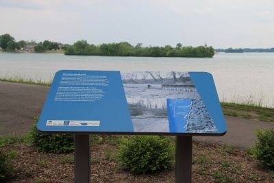 Shoreline Breakwall Marker. Click for full size. Shoreline Breakwall Marker image. Click for full size.