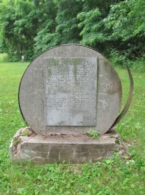 Nearby Grave/Mill Stone. Click for full size. Nearby Grave/Mill Stone image. Click for full size.