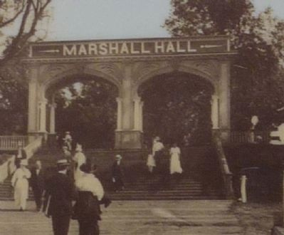 Marshall Hall - Amusement Park Entrance image. Click for full size.