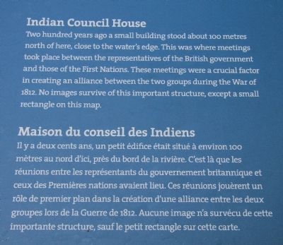Indian Council House Marker image. Click for full size.