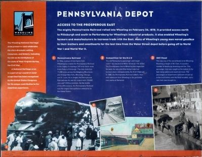Pennsylvania Depot Marker image. Click for full size.