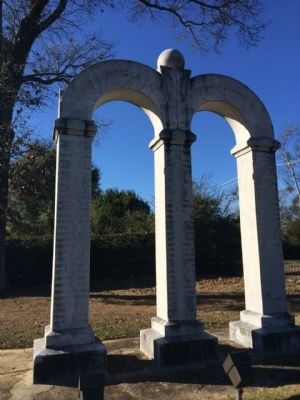 Robinson Springs Camp Confederate Monument. Click for full size. Robinson Springs Camp Confederate Monument image. Click for full size.