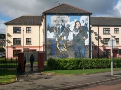 Bernadette Mural. Click for full size. Bernadette Mural image. Click for full size.